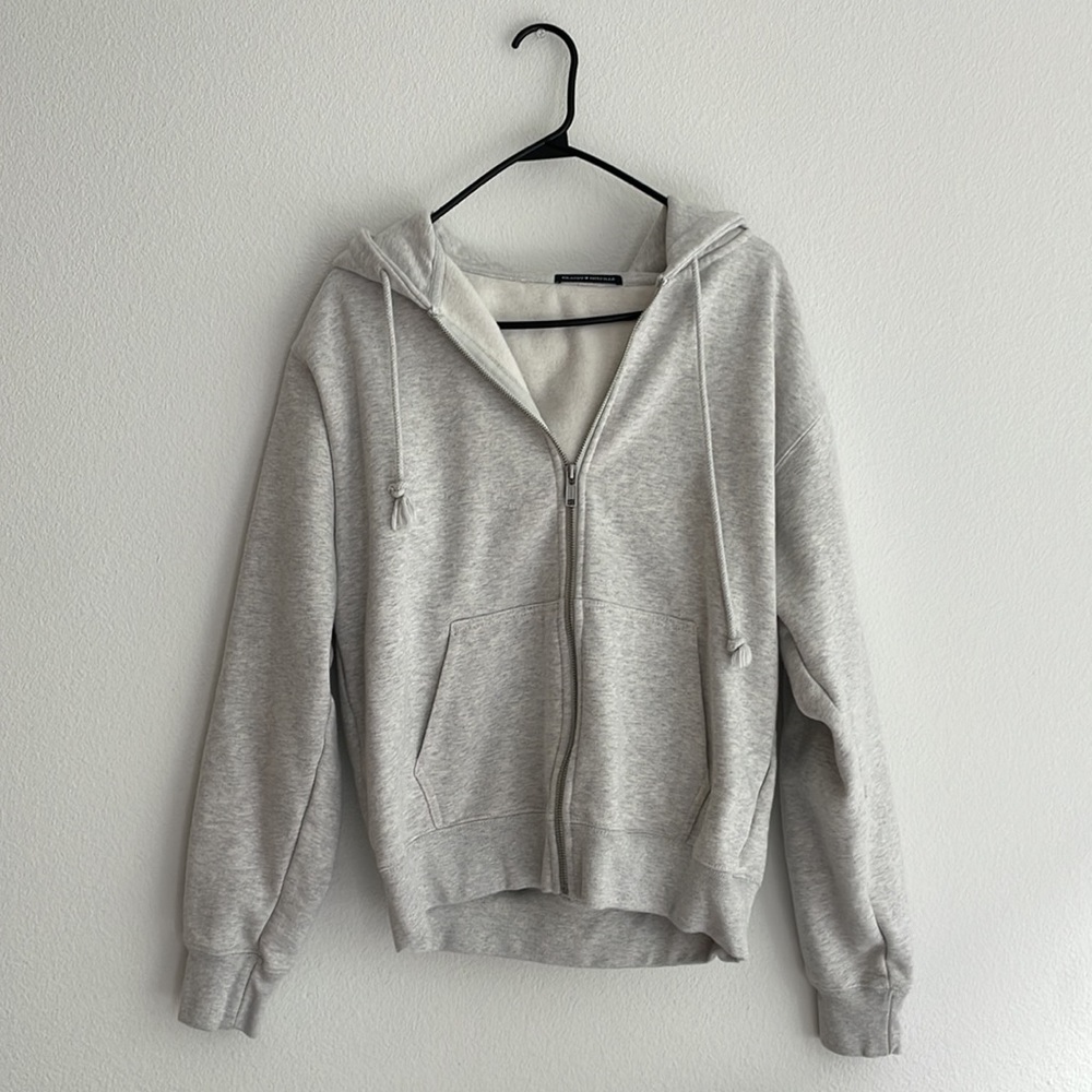 Brandy Melville Cristy Hoodie - Light Gray